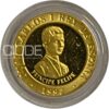 Moneda de Oro 3.37 gr 10.000 Pesetas 999 LEI España 1992 "Olimpiadas Barcelona Baseball 1992" - Imagen 4