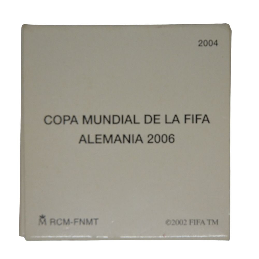 Moneda de oro 6,75gr 100 euros LEI 999 España 2004 "Copa Mundial de la FIFA Alemania 2006" - Imagen 5