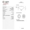 Diamante natural 0,91 ct IGI H VVS2 "Corte tipo Óvalo" - Imagen 2