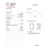 Diamante natural 1,00 ct IGI H VS1 "Corte tipo Esmeralda" - Imagen 2
