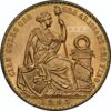 Moneda de Oro 46,81 gr 100 Soles Rep. Perú 1965 LEY 900 CERTIFICADO NGC M64 "Libertad" - Imagen 3