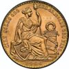 Moneda de Oro 46,81 gr 100 Soles Rep. Perú 1966 LEY 900 CERTIFICADO NGC M64 "Libertad" - Imagen 3