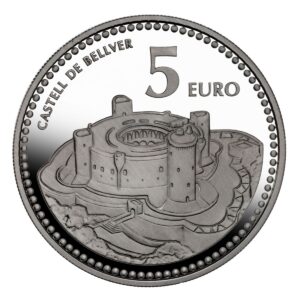 Moneda Plata 13.5 gramos Capitales Españolas PALMA