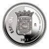 Moneda Plata 13.5 gramos Capitales Españolas DONOSTIA - SAN SEBASTIAN