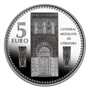 Moneda Plata 13,5 gramos Capitales Españolas CÓRDOBA