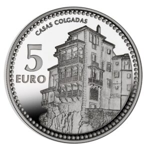 Moneda Plata 13.5 gramos Capitales Españolas CUENCA