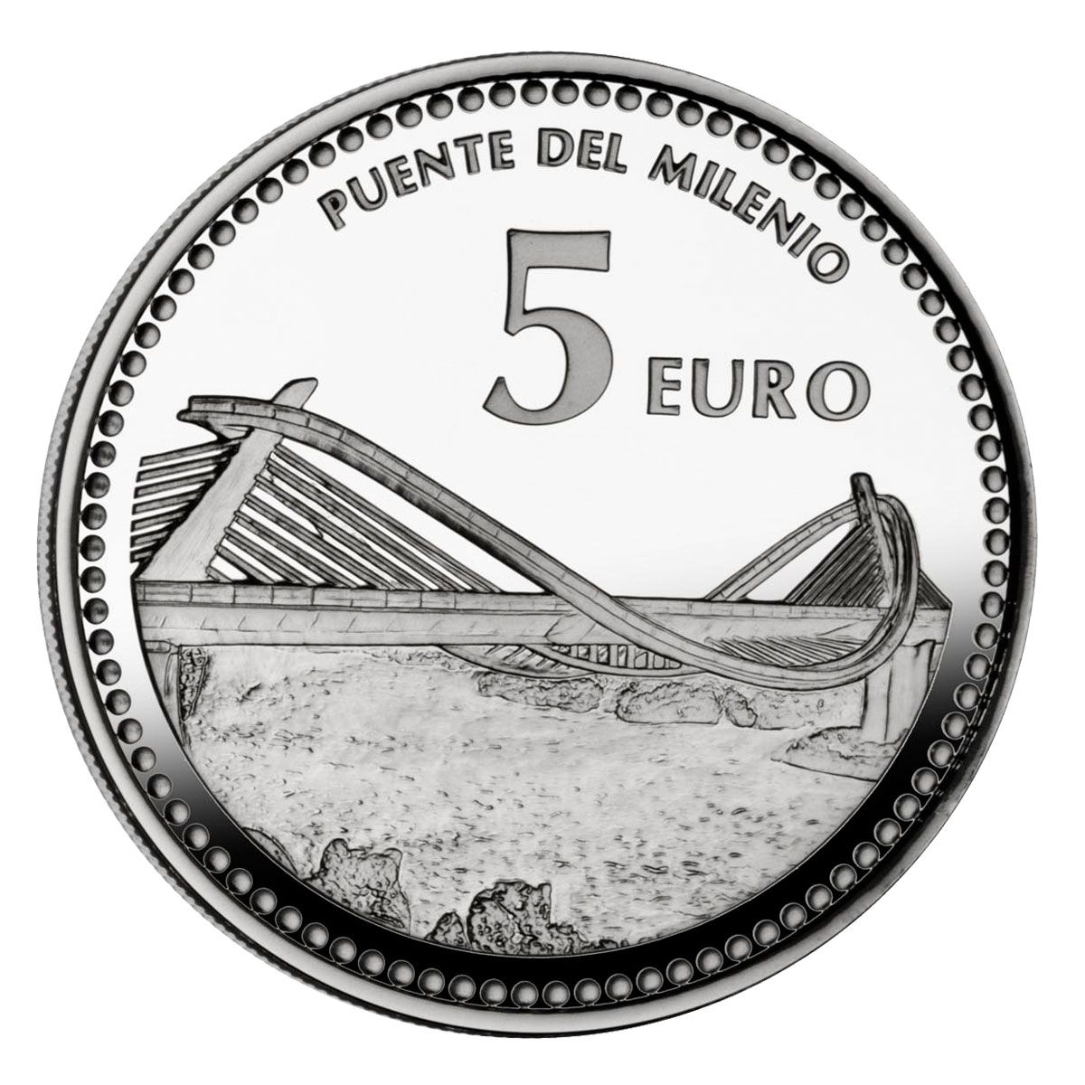 Moneda Plata 13.5 gramos Capitales Españolas OURENSE