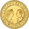 Moneda de 27 gramos Oro 80.000 pesetas 1989 ESPAÑA