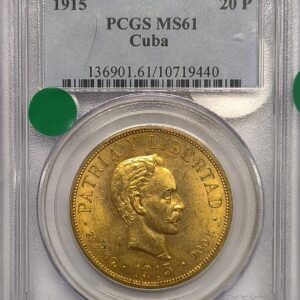 CUBA 1915 33GR 900 NGC