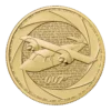Moneda de oro 31,10 gr 100 Pounds 2025 Reino Unido LEI 9999 "Avioneta 007"
