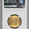 Moneda de oro 16.72gr 10 Pesos 1915 José Martí Cuba LEI 900 NGC M62 (Nº 6490024-011)