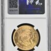 Moneda de oro 20,34gr 10 Cóndores 100 pesos 1953 Rep. Chile 0,900 NGC MS65