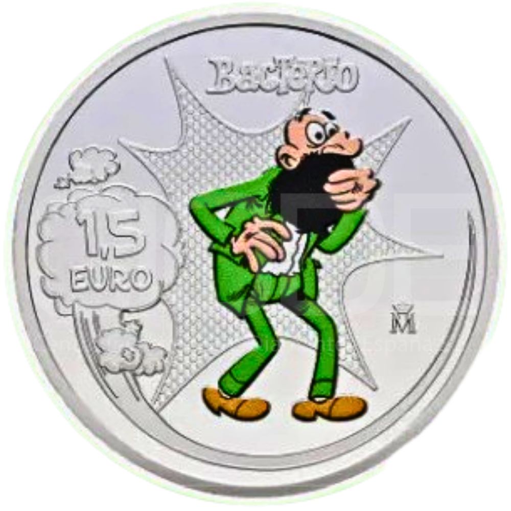 Colección de monedas 1,5 Euros 2026 España LEI 925 FNMT "Francisco Ibáñez: Mortadelo, Filemón y personajes" - Imagen 6