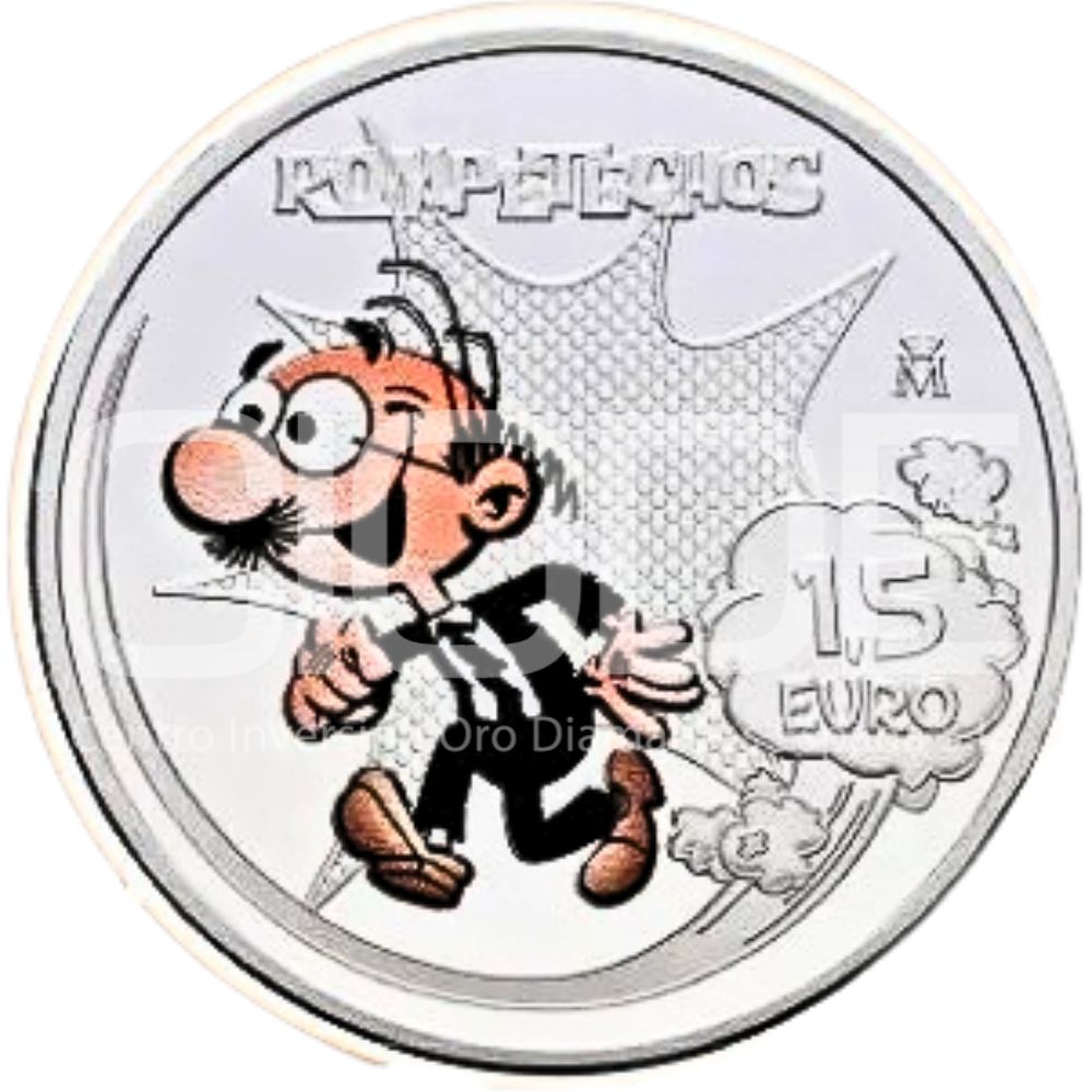 Colección de monedas 1,5 Euros 2026 España LEI 925 FNMT "Francisco Ibáñez: Mortadelo, Filemón y personajes" - Imagen 7