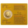 Moneda de oro 31,11gr 200 Dólares 2008 Reina Isabel II Canadá LEY 99999 "Cinco nueves" - Imagen 2