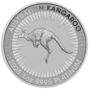 Moneda 31.13 gramos Canguro Australia 100 Dolares Año 2025