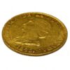 Moneda de oro 27gr DIEZ I SEIS PESOS 1845 Carlos IV